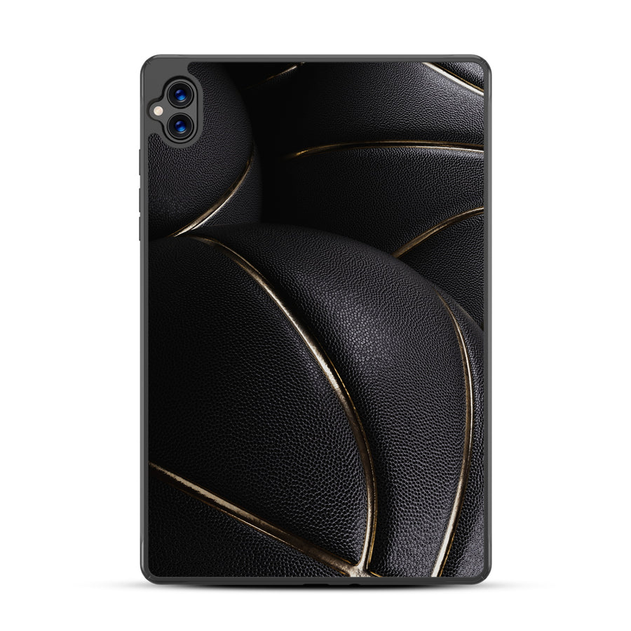 MyBat Design Lab Series Case for Boost Celero5G TAB - Black Basketballs - MBTC5GTABCSLESMP090-3.jpg