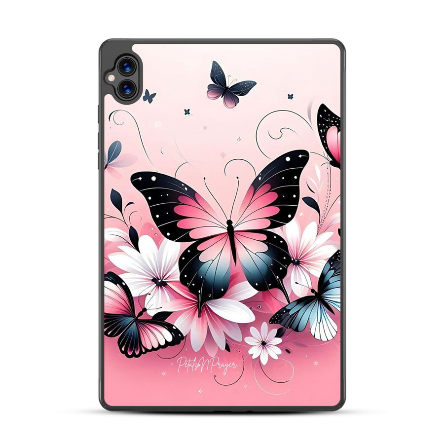 MyBat Design Lab Series Case for Boost Celero5G TAB - Butterfly Bouquet - MBTC5GTABCSLESMP184-3.jpg