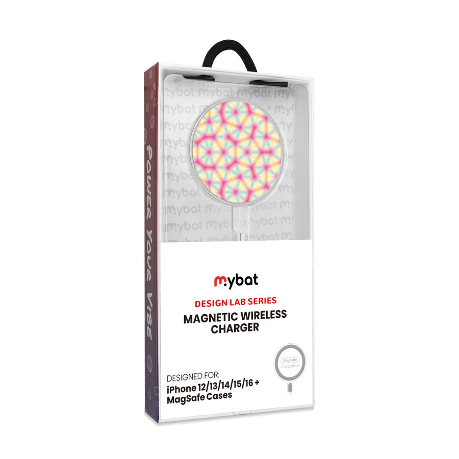 MyBat Design Lab Magnetic Wireless Charger - Silver - Pastel Prism - MCGWIRC18SL-496-8.jpg