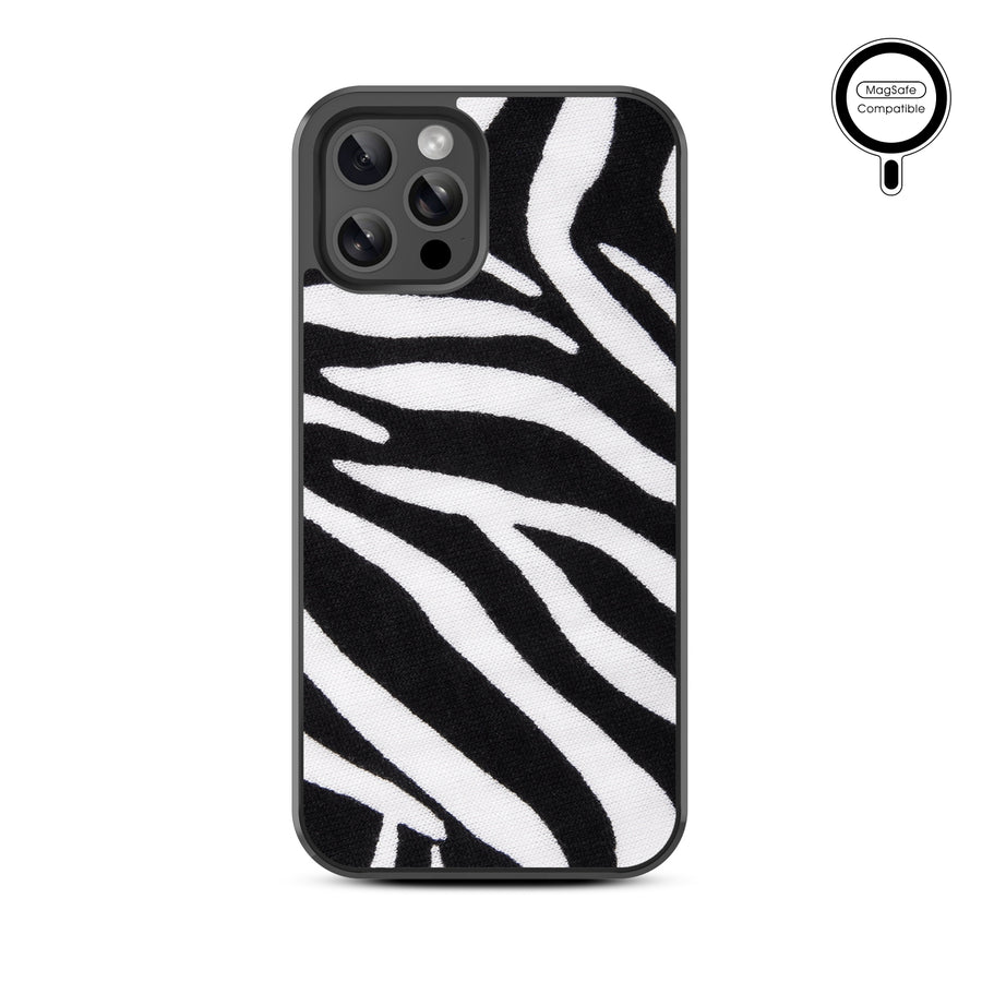 MyBat Design Lab Series MagSafe Case for Apple iPhone 12 / 12 Pro (6.1) - Zebra Print - MIP12PCSLESMSM009-3.jpg