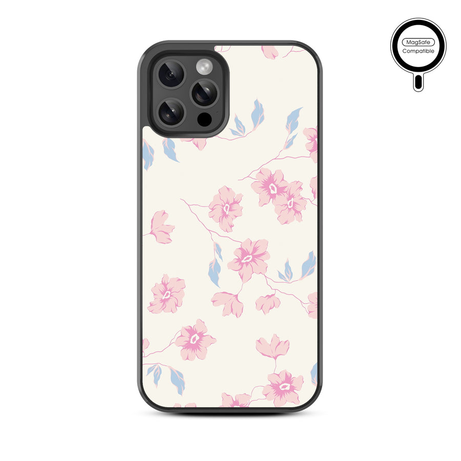 MyBat Design Lab Series MagSafe Case for Apple iPhone 12 / 12 Pro - Rose Mallow - MIP12PCSLESMSM474-3.jpg