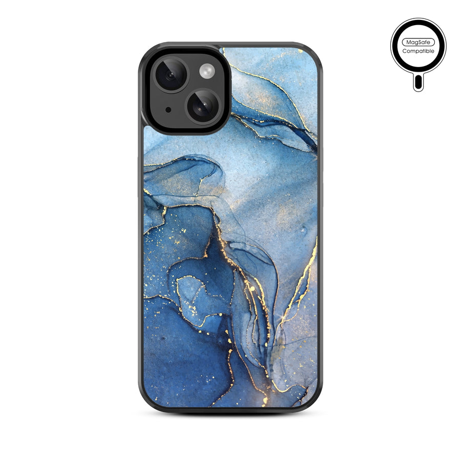 MyBat Design Lab Series MagSafe Case for Apple iPhone 17e / 16e / 14 / 13 - Blue Marble - MIP13CSLESMSM106-3.jpg