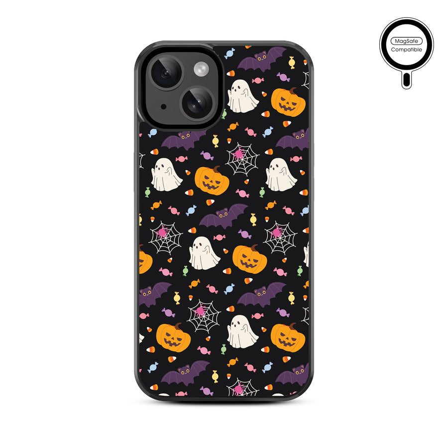 MyBat Design Lab Series MagSafe Case for Apple iPhone 17e / 16e / 14 / 13 - Halloween Treats - MIP13CSLESMSM405-3.jpg
