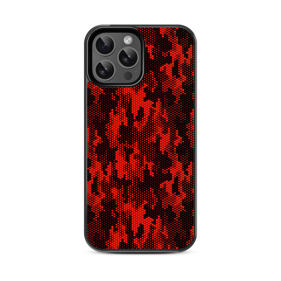 MyBat Design Lab Series Case for Apple iPhone 13 Pro Max (6.7) - Red Digital Camouflage - MIP13PMCSLESM086-3.jpg