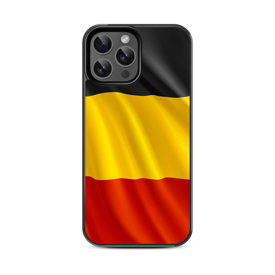 MyBat Design Lab Series Case for Apple iPhone 13 Pro Max (6.7) - Belgium Flag - MIP13PMCSLESM142-3.jpg