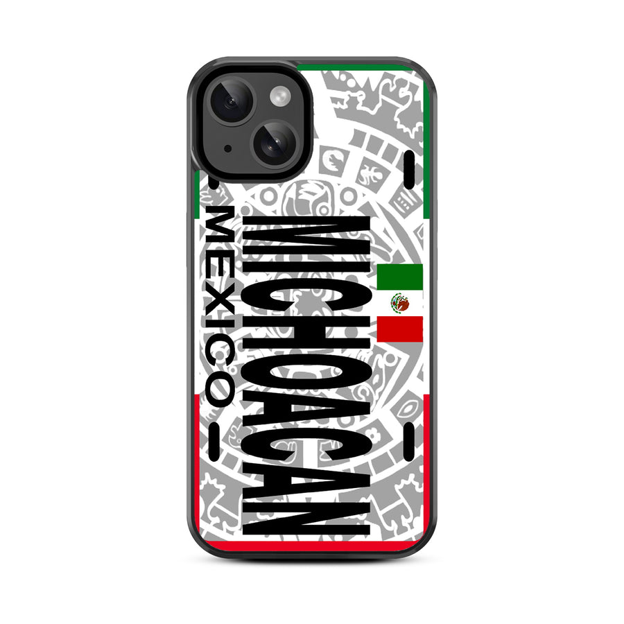 MyBat Design Lab Series Case for Apple iPhone 17e / 16e / 14 / 13 - Michoacan Azteca - MIP14CSLESM071-3.jpg