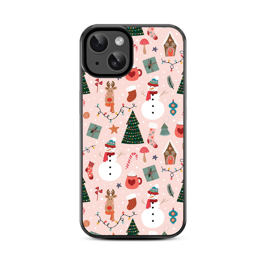 MyBat Design Lab Series Case for Apple iPhone 17e / 16e / 14 / 13 - Holly Jolly Time - MIP14CSLESM288-3.jpg