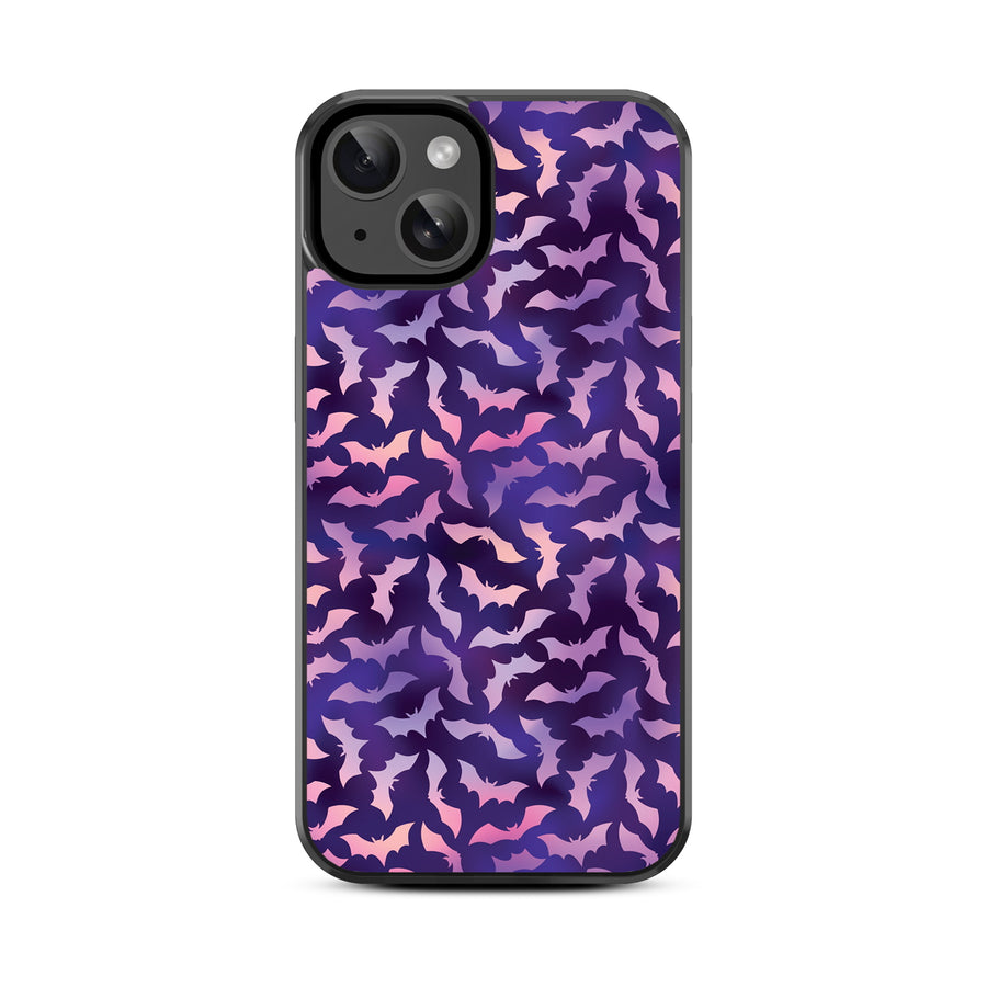 MyBat Design Lab Series Case for Apple iPhone 17e / 16e / 14 / 13 - Twilight Bats - MIP14CSLESM422-3.jpg