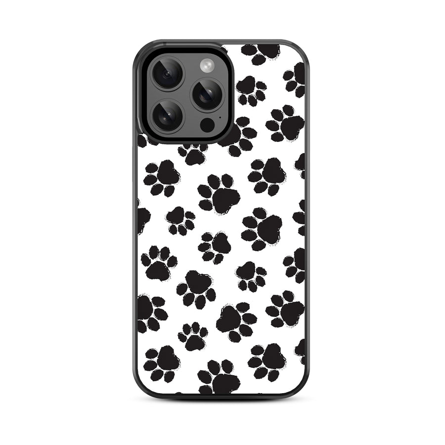 MyBat Design Lab Series Case for Apple iPhone 14 Pro (6.1) - Black Paw Prints - MIP14PCSLESM002-3.jpg
