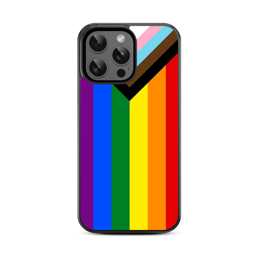 MyBat Design Lab Series Case for Apple iPhone 14 Pro (6.1) - LGBTQ+ Flag - MIP14PCSLESM034-3.jpg
