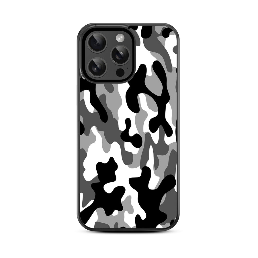 MyBat Design Lab Series Case for Apple iPhone 14 Pro Max (6.7) - Black & White Camouflage - MIP14PMCSLESM122-3.jpg