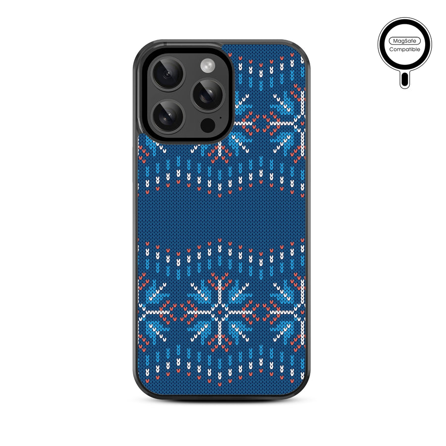 MyBat Design Lab Series MagSafe Case for Apple iPhone 14 Pro Max (6.7) - Nordic Holiday Knit - MIP14PMCSLESMSM302-3.jpg