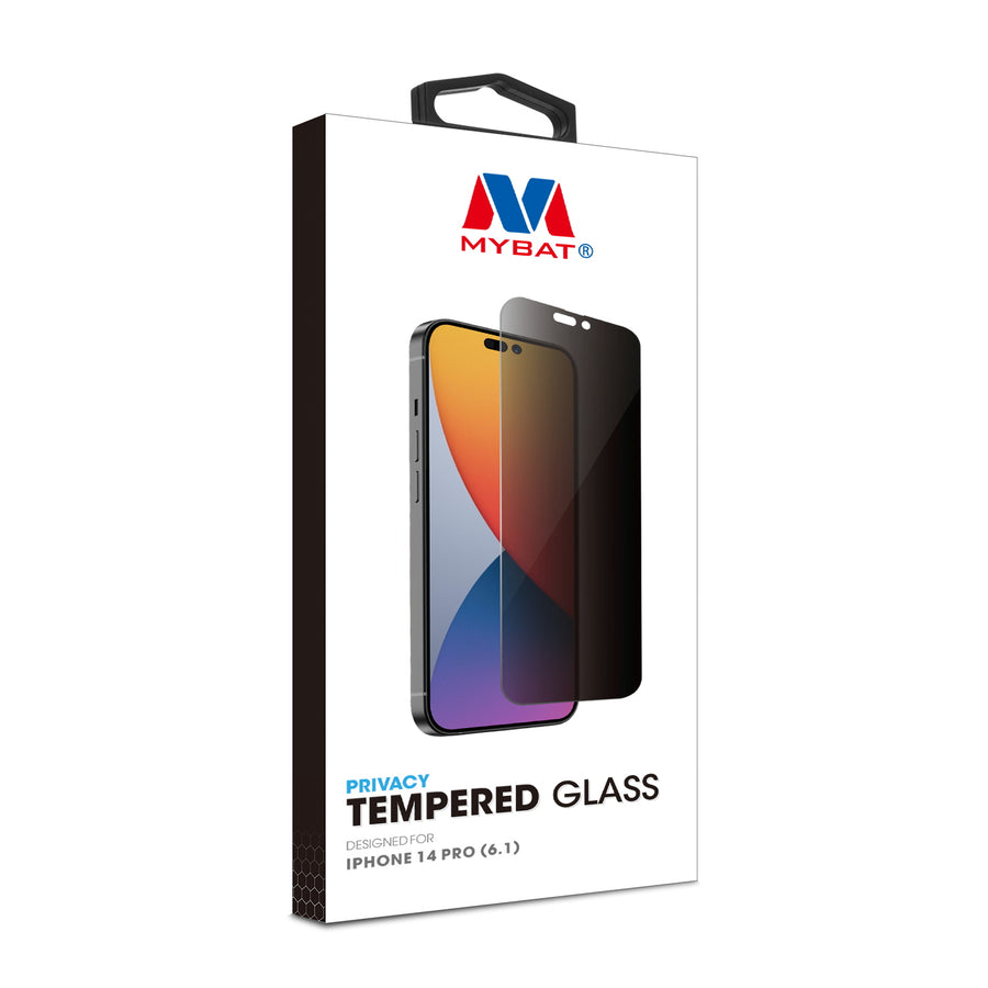 MyBat Privacy Tempered Glass Screen Protector (2.5D) for Apple iPhone 14 Pro - Clear - MIP14PSC67-7.jpg
