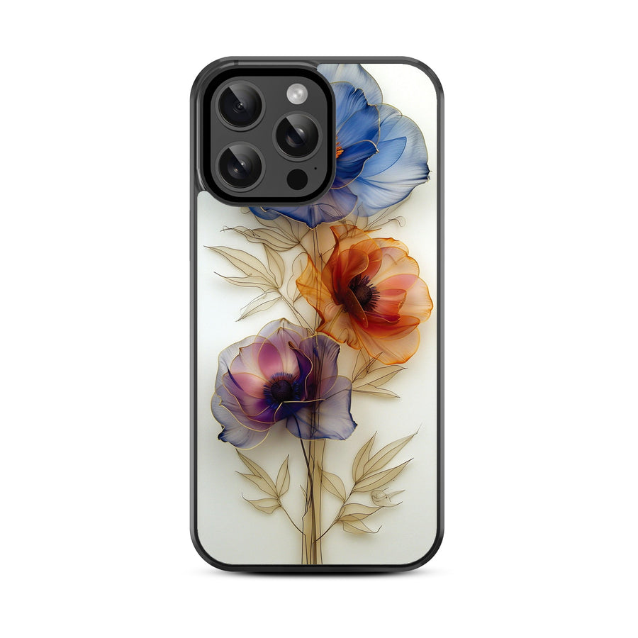 MyBat Design Lab Series Case for Apple iPhone 15 Pro Max (6.7) - Pressed Flowers - MIP15PMCSLESM185-3.jpg