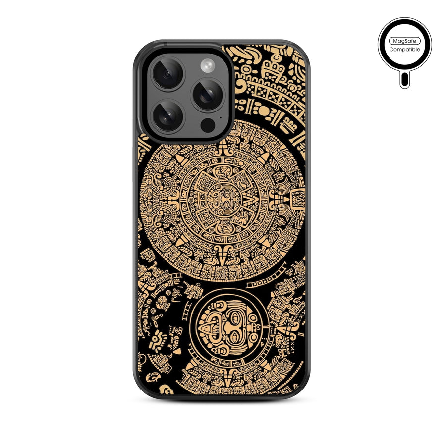 MyBat Design Lab Series MagSafe Case for Apple iPhone 15 Pro Max (6.7) - Mayan Calendar - MIP15PMCSLESMSM052-3.jpg