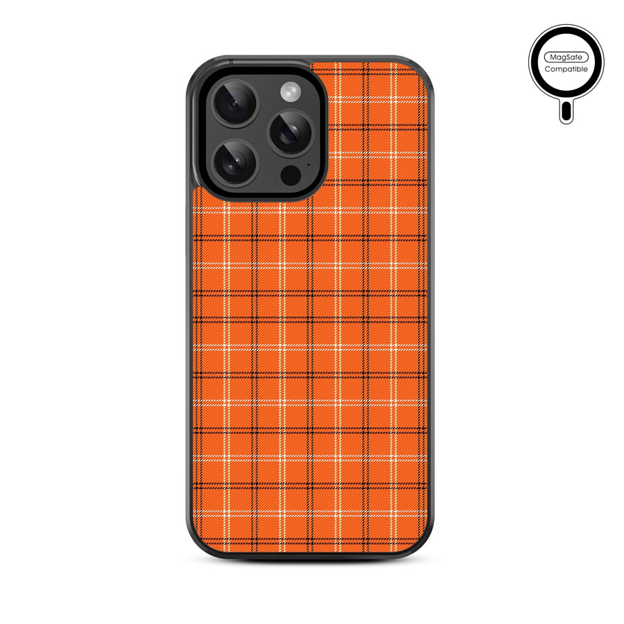 MyBat Design Lab Series MagSafe Case for Apple iPhone 15 Pro Max (6.7) - Pumpkin Plaid - MIP15PMCSLESMSM244-3.jpg