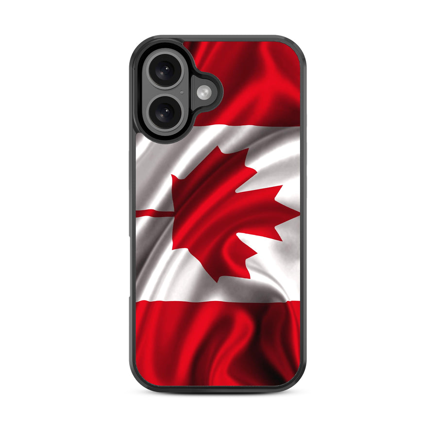MyBat Design Lab Series Case for Apple iPhone 16 - Canadian Flag - MIP16CSLESM044-3.jpg