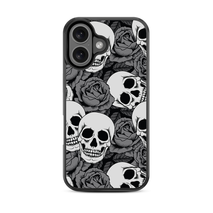 MyBat Design Lab Series Case for Apple iPhone 16 - Skull Garden - MIP16CSLESM081-3.jpg