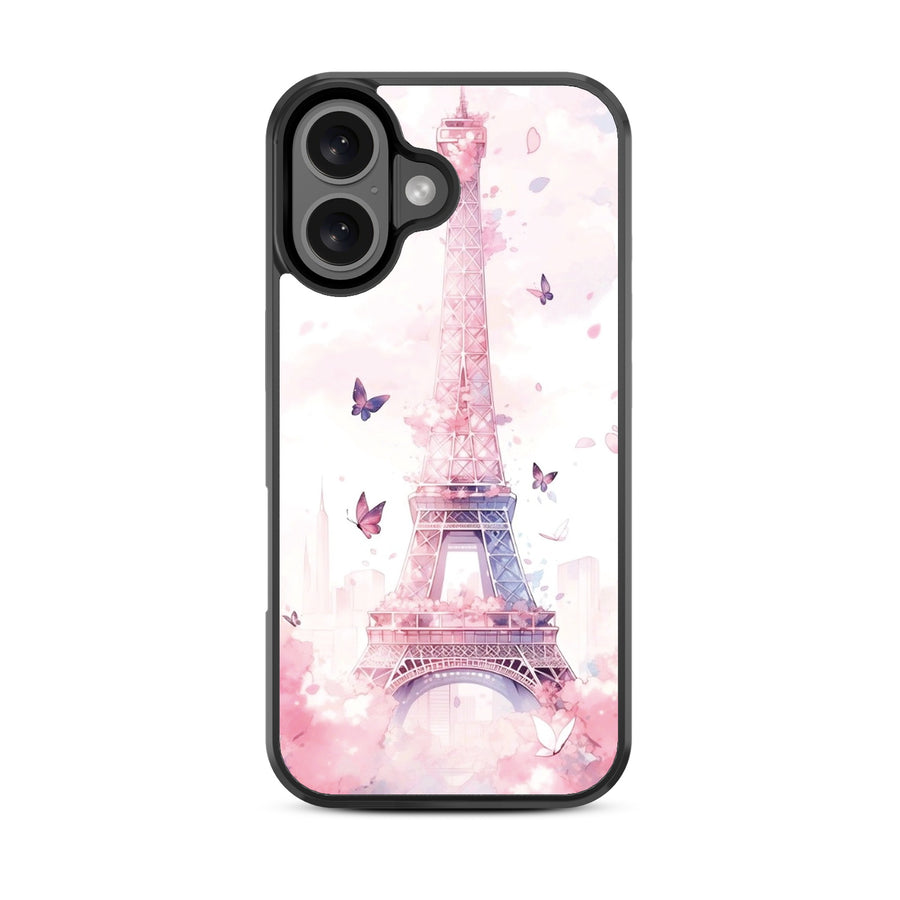 MyBat Design Lab Series Case for Apple iPhone 16 - Parisian Butterflies - MIP16CSLESM182-3.jpg