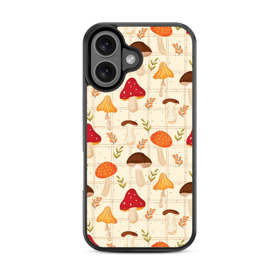 MyBat Design Lab Series Case for Apple iPhone 16 - Mushroom Patch - MIP16CSLESM426-3.jpg
