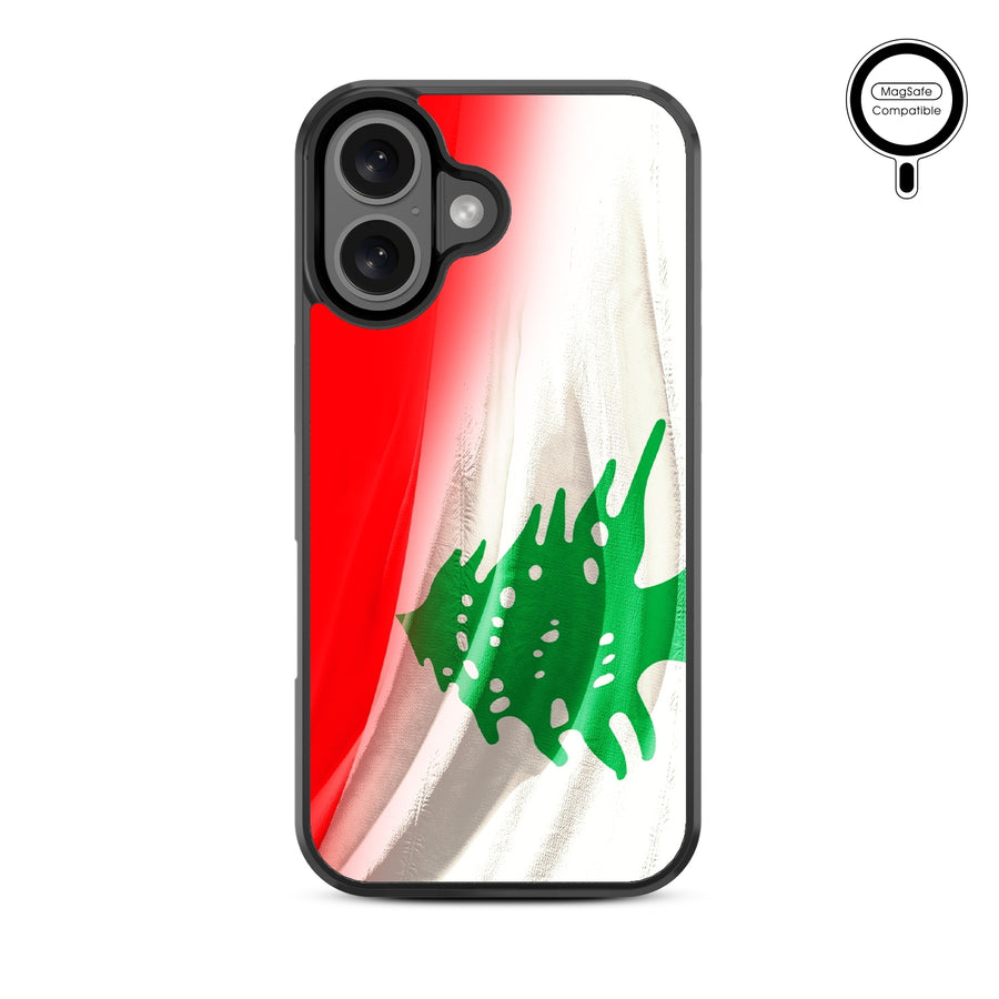 MyBat Design Lab Series MagSafe Case for Apple iPhone 16 - Lebanese Flag - MIP16CSLESMSM033-3.jpg