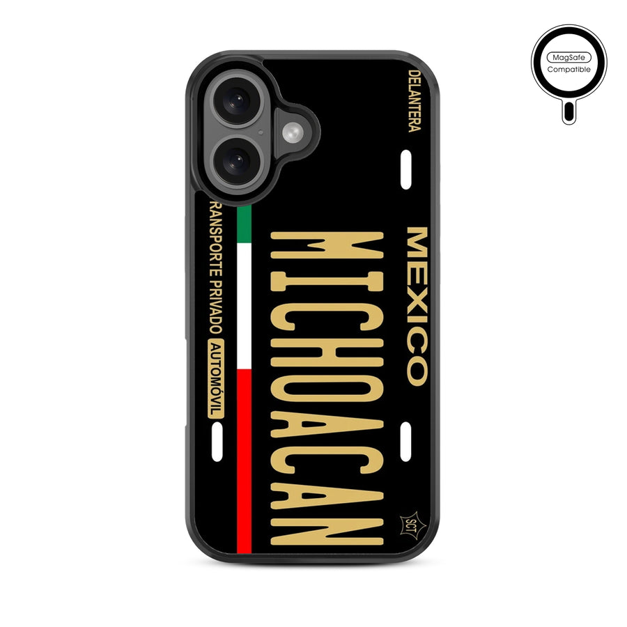 MyBat Design Lab Series MagSafe Case for Apple iPhone 16 - Michoacan Black - MIP16CSLESMSM073-3.jpg