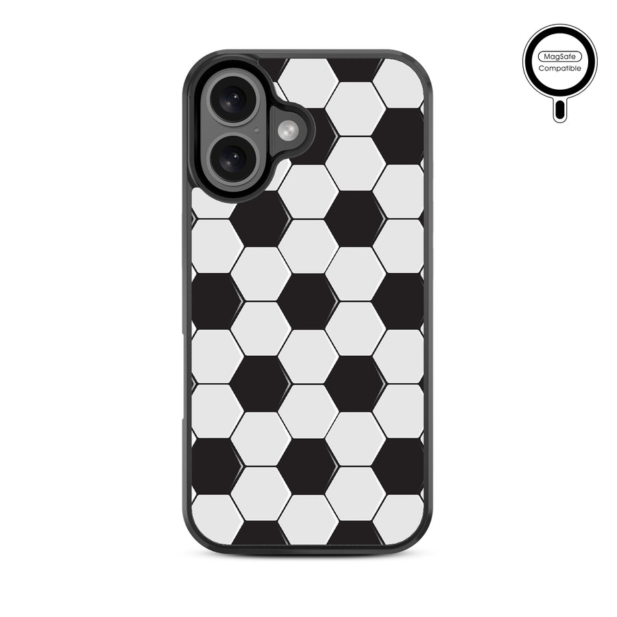 MyBat Design Lab Series MagSafe Case for Apple iPhone 16 - Soccer - MIP16CSLESMSM088-3.jpg