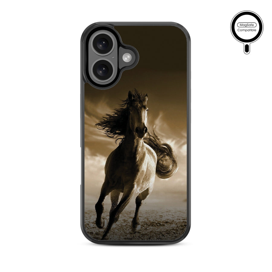 MyBat Design Lab Series MagSafe Case for Apple iPhone 16 - Wild Horse - MIP16CSLESMSM212-3.jpg
