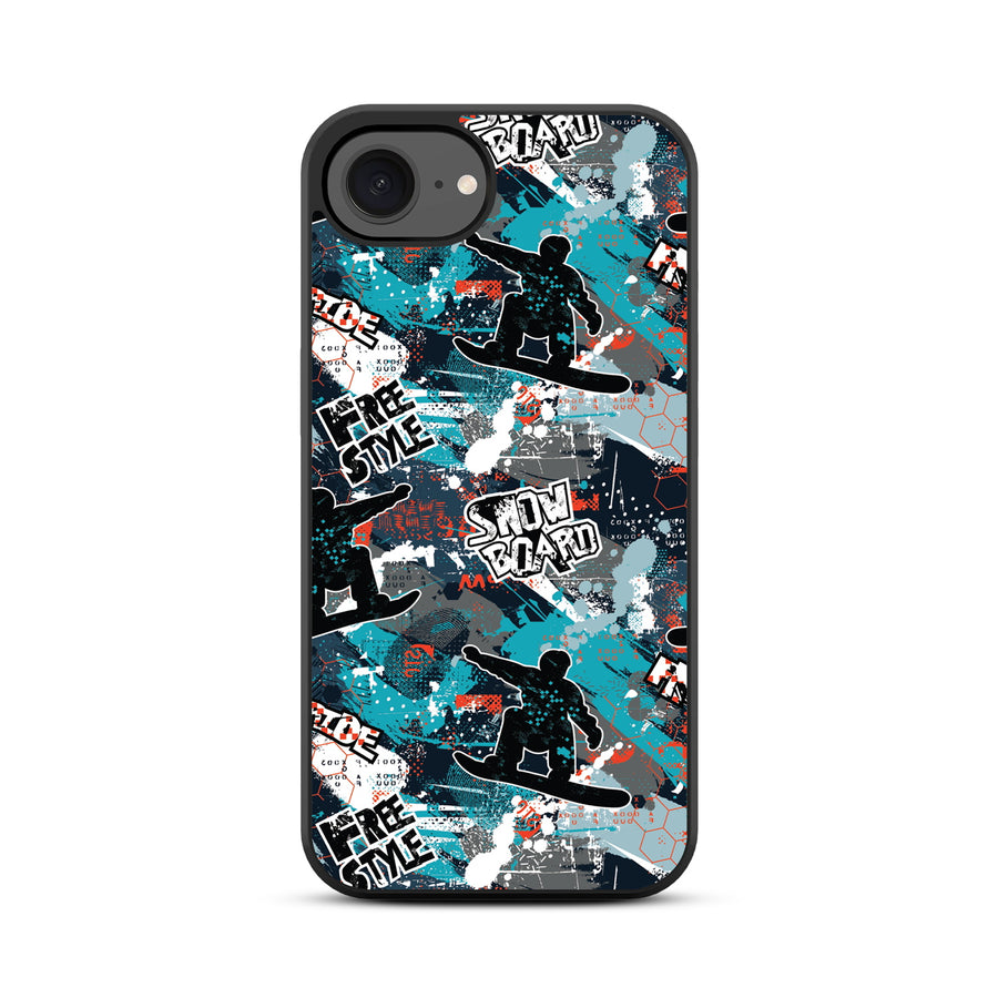MyBat Design Lab Series Case for Apple iPhone 17e / 16e - Shredding Freestyle - MIP16ECSLESM326-3.jpg