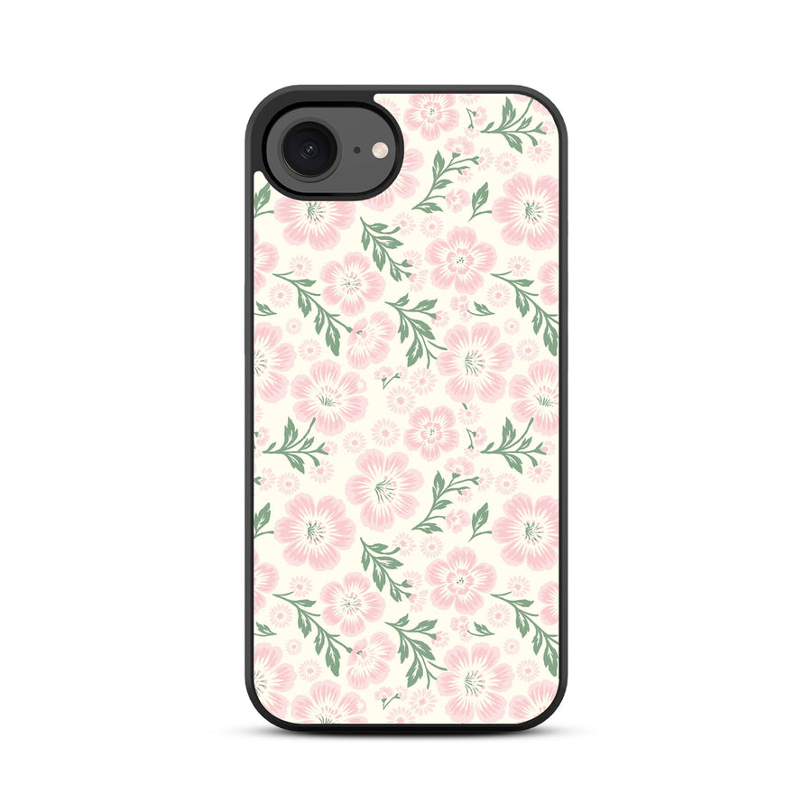 MyBat Design Lab Series Case for Apple iPhone 17e / 16e - Pink Posies - MIP16ECSLESM473-3.jpg