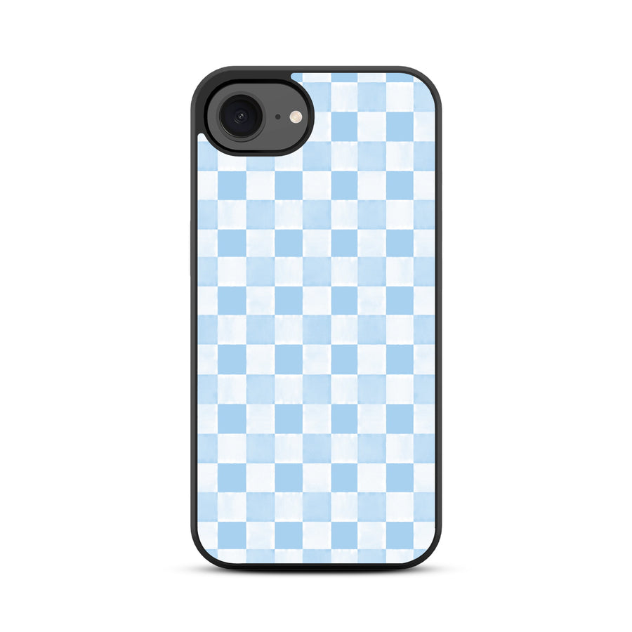 MyBat Design Lab Series Case for Apple iPhone 17e / 16e - Sky Blue Check - MIP16ECSLESM478-3.jpg