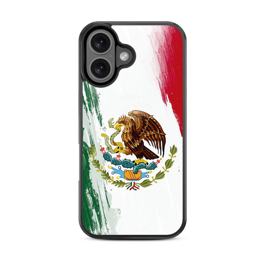 MyBat Design Lab Series Case for Apple iPhone 16 Plus - Bandera de México - MIP16MCSLESM174-3.jpg