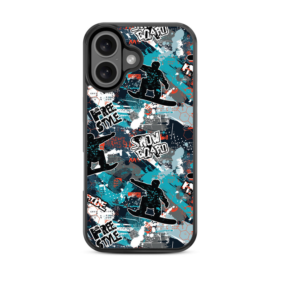 MyBat Design Lab Series Case for Apple iPhone 16 Plus - Shredding Freestyle - MIP16MCSLESM326-3.jpg