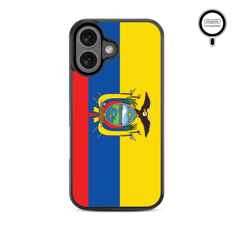 MyBat Design Lab Series MagSafe Case for Apple iPhone 16 Plus - Ecuadorean Flag - MIP16MCSLESMSM030-3.jpg