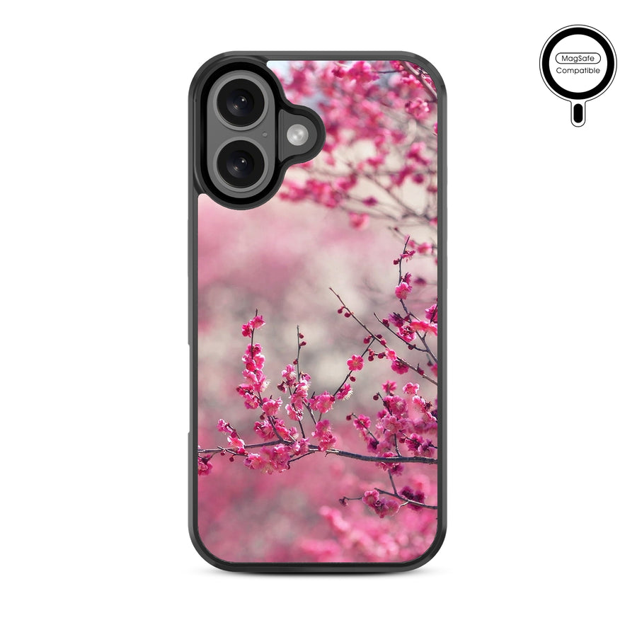 MyBat Design Lab Series MagSafe Case for Apple iPhone 16 Plus - Sakura Blooms - MIP16MCSLESMSM132-3.jpg