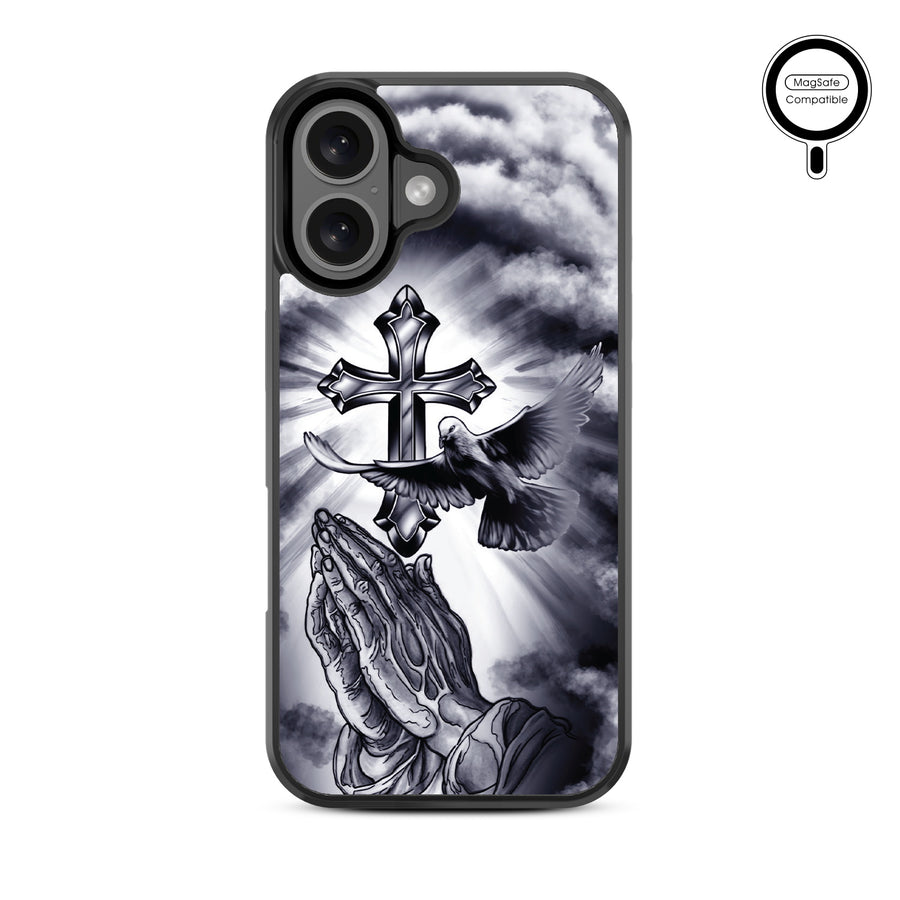 MyBat Design Lab Series MagSafe Case for Apple iPhone 16 Plus - Faithful Prayer - MIP16MCSLESMSM268-3.jpg