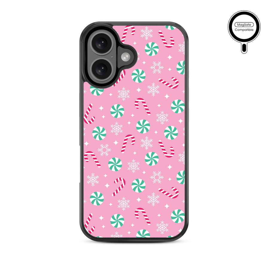 MyBat Design Lab Series MagSafe Case for Apple iPhone 16 Plus - Peppermint Swirl - MIP16MCSLESMSM272-3.jpg