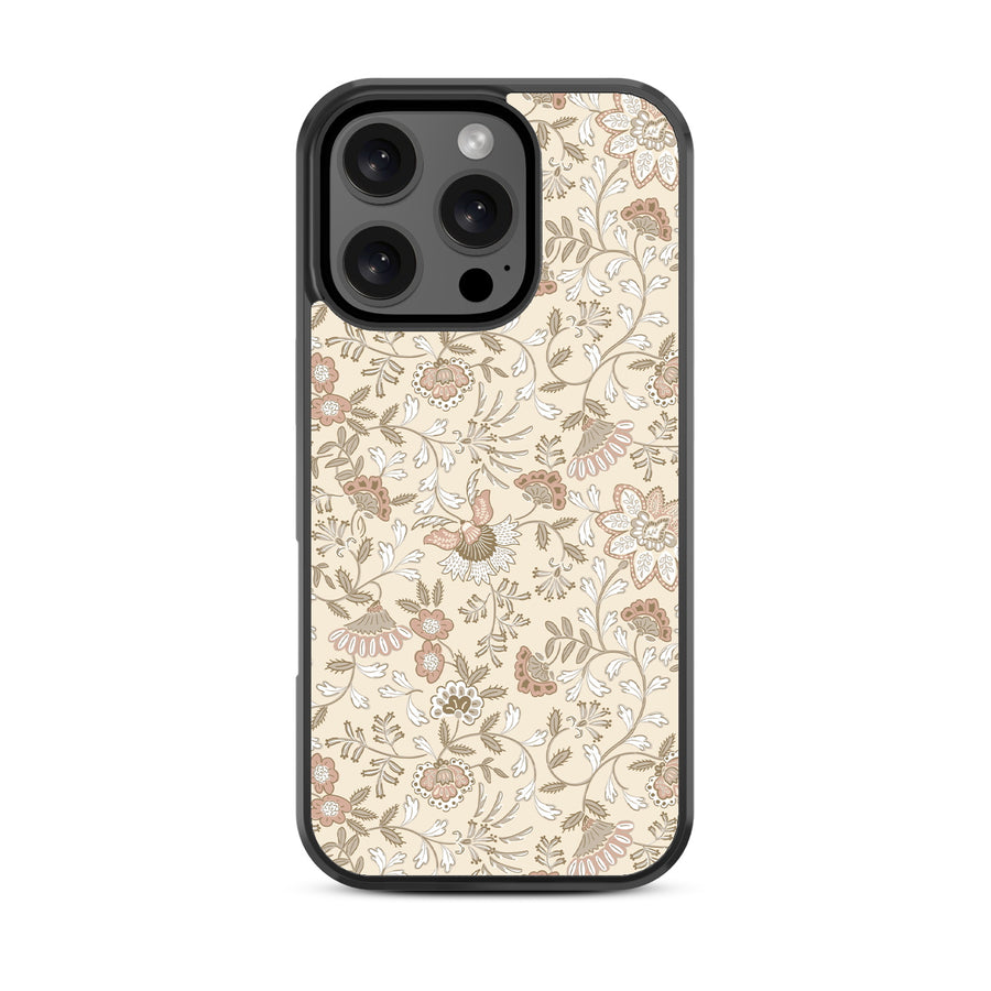 MyBat Design Lab Series Case for Apple iPhone 16 Pro - Jacobean Floral - MIP16PCSLESM425-3.jpg