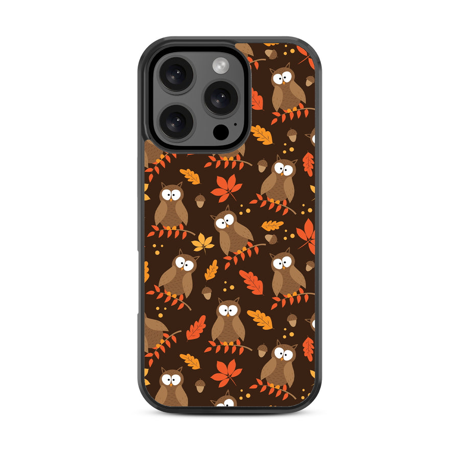 MyBat Design Lab Series Case for Apple iPhone 16 Pro - Hoot & Harvest - MIP16PCSLESM438-3.jpg
