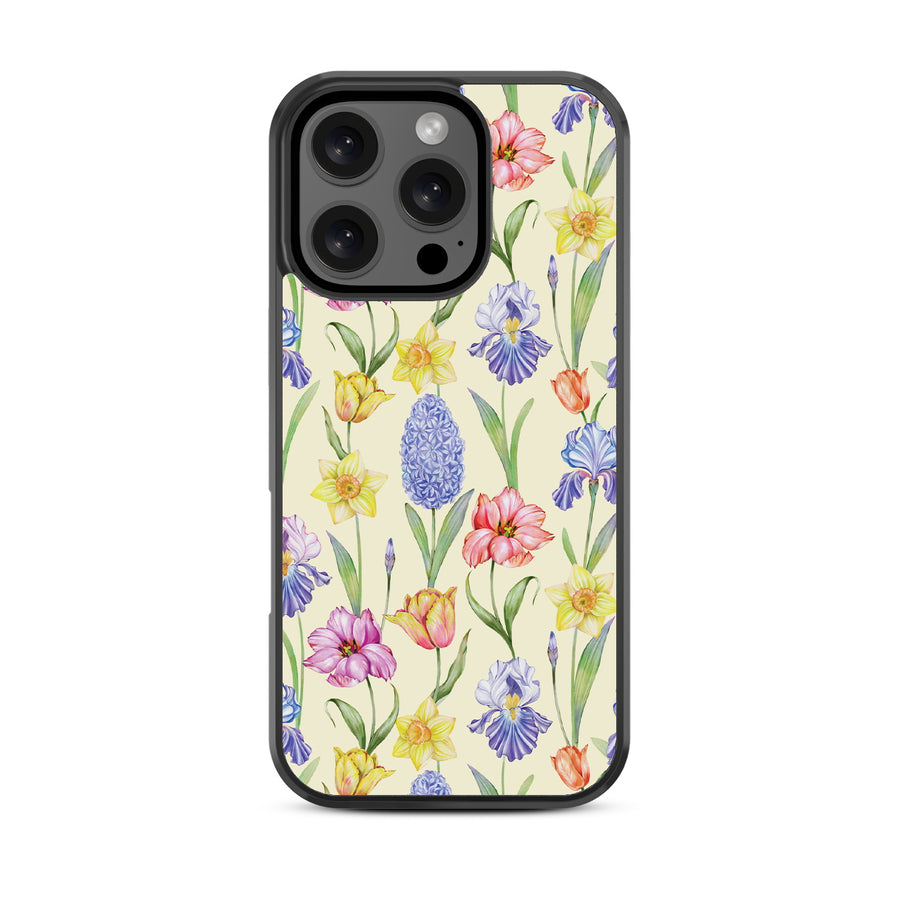 MyBat Design Lab Series Case for Apple iPhone 16 Pro - Spring Has Sprung - MIP16PCSLESM467-3.jpg