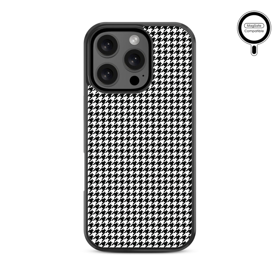 MyBat Design Lab Series MagSafe Case for Apple iPhone 16 Pro - Classic Houndstooth - MIP16PCSLESMSM215-3.jpg
