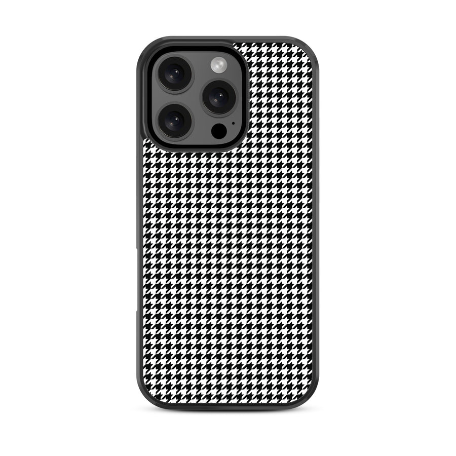 MyBat Design Lab Series Case for Apple iPhone 16 Pro Max - Classic Houndstooth - MIP16PMCSLESM215-3.jpg