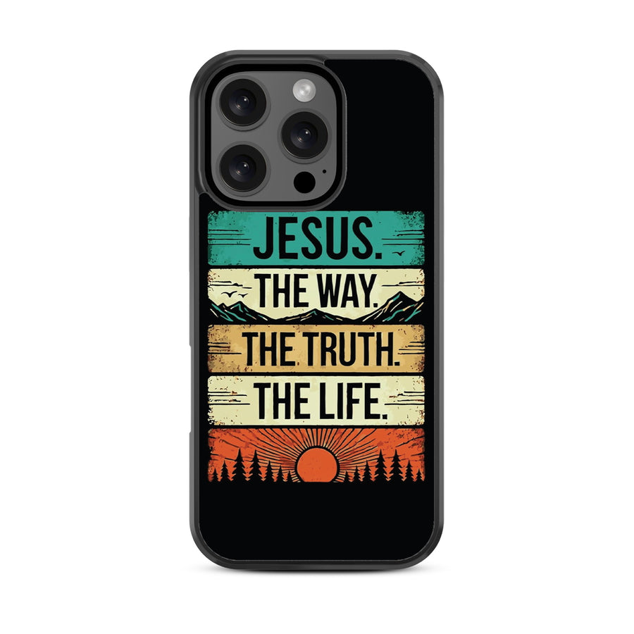 MyBat Design Lab Series Case for Apple iPhone 16 Pro Max - Jesus - MIP16PMCSLESM351-3.jpg