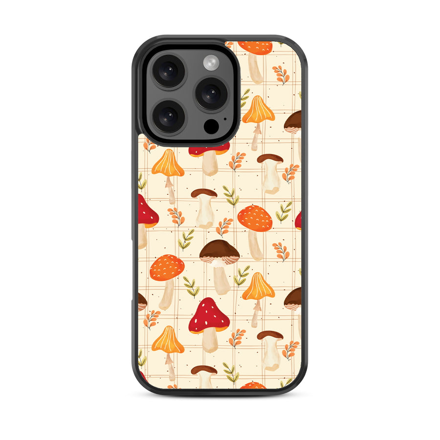 MyBat Design Lab Series Case for Apple iPhone 16 Pro Max - Mushroom Patch - MIP16PMCSLESM426-3.jpg