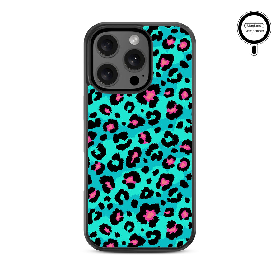 MyBat Design Lab Series MagSafe Case for Apple iPhone 16 Pro Max - Multicolor Leopard - MIP16PMCSLESMSM004-3.jpg