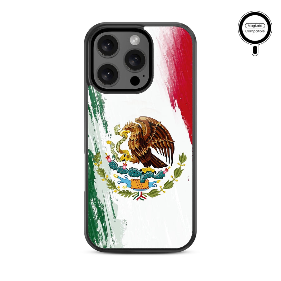 MyBat Design Lab Series MagSafe Case for Apple iPhone 16 Pro Max - Bandera de México - MIP16PMCSLESMSM174-3.jpg