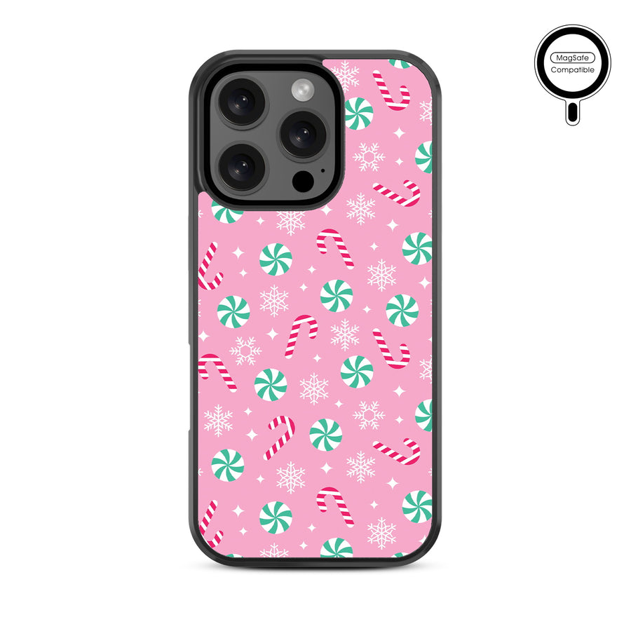 MyBat Design Lab Series MagSafe Case for Apple iPhone 16 Pro Max - Peppermint Swirl - MIP16PMCSLESMSM272-3.jpg