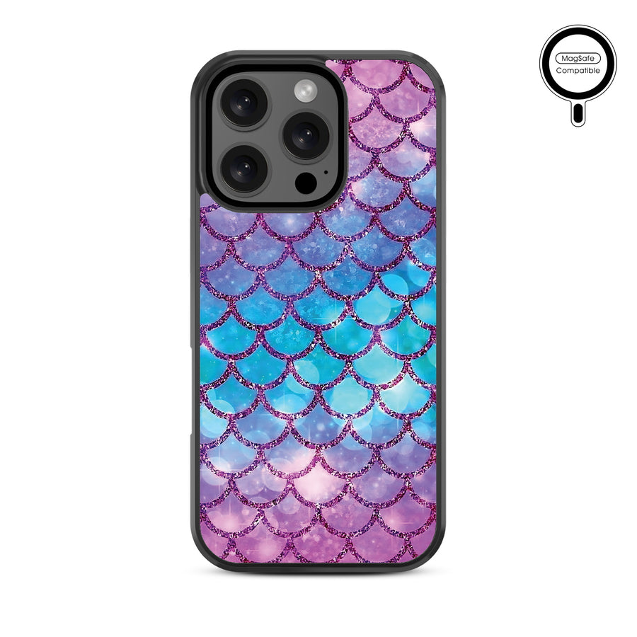 MyBat Design Lab Series MagSafe Case for Apple iPhone 16 Pro Max - Mermaid Scales - MIP16PMCSLESMSM458-3.jpg