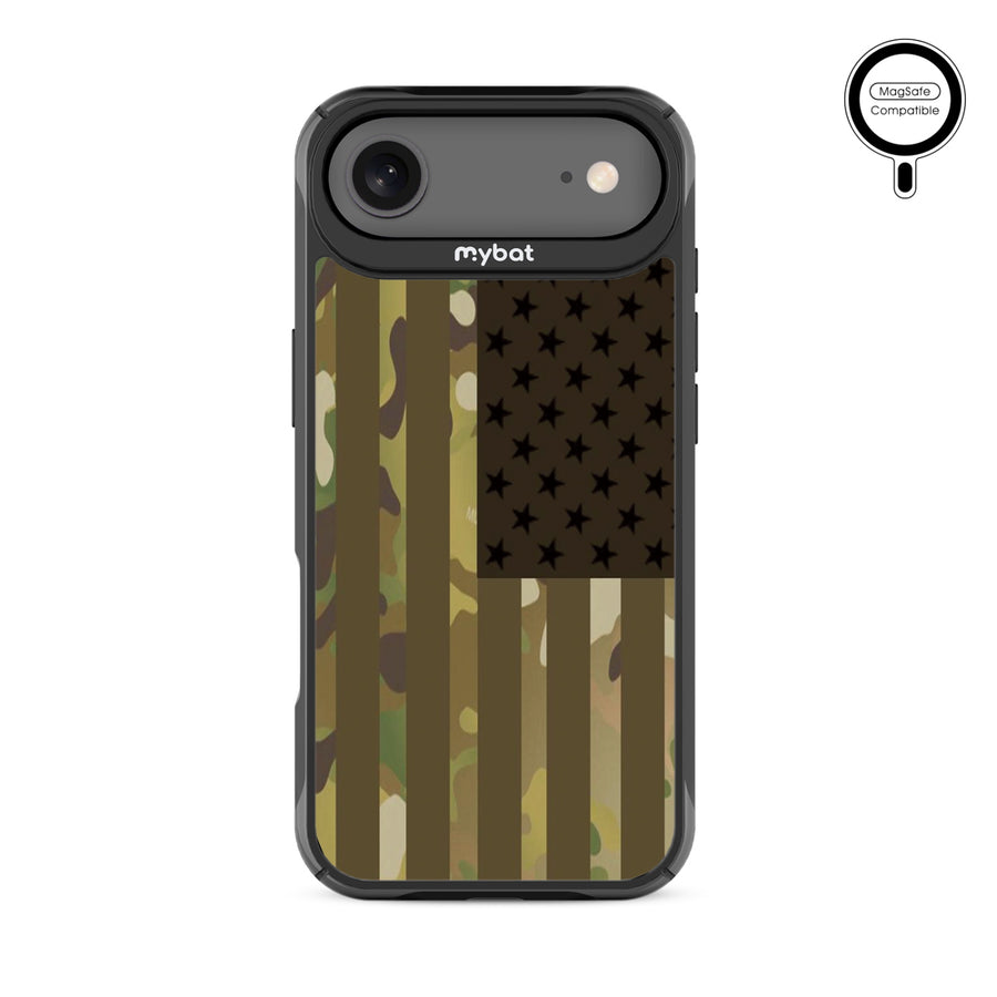 MyBat Design Lab Series MagSafe Case for Apple iPhone Air - Military Camouflage American Flag - MIP17ACSLESMSMP054-3.jpg