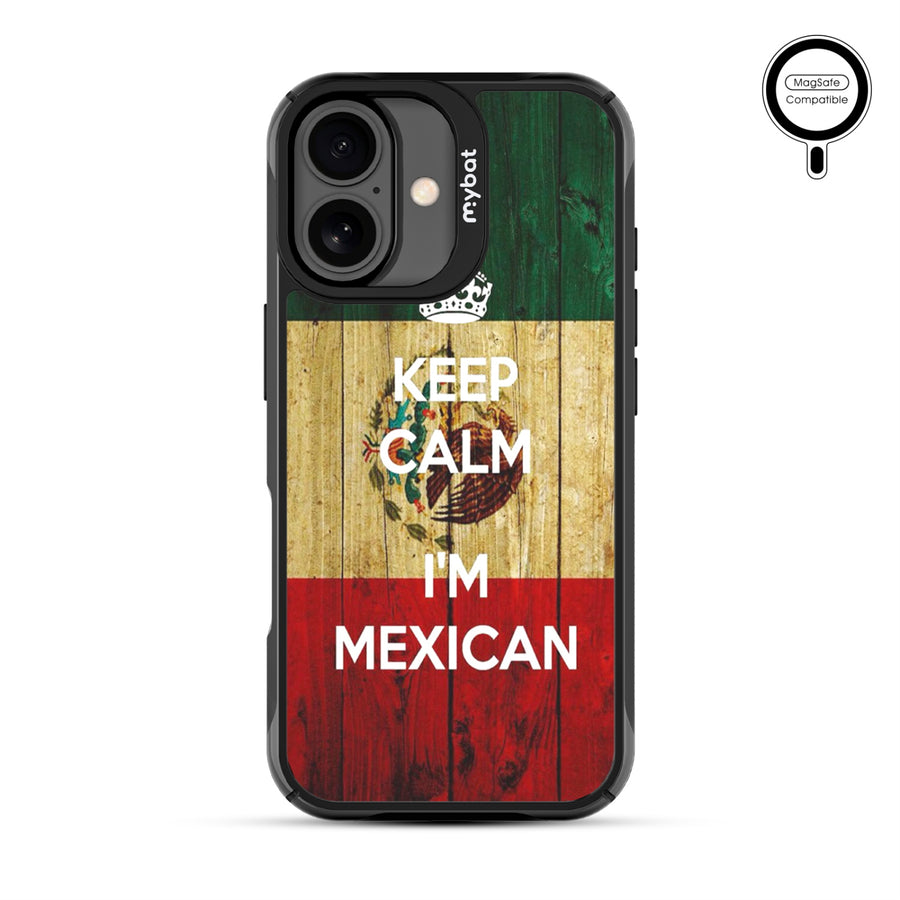 MyBat Design Lab Series MagSafe Case for Apple iPhone 17 - Keep Calm, I'm Mexican - MIP17CSLESMSMP051-3.jpg